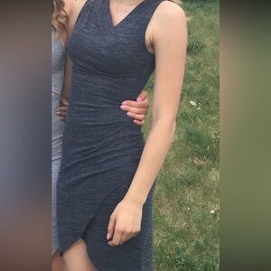 Aritzia Grey Bodycon Dress